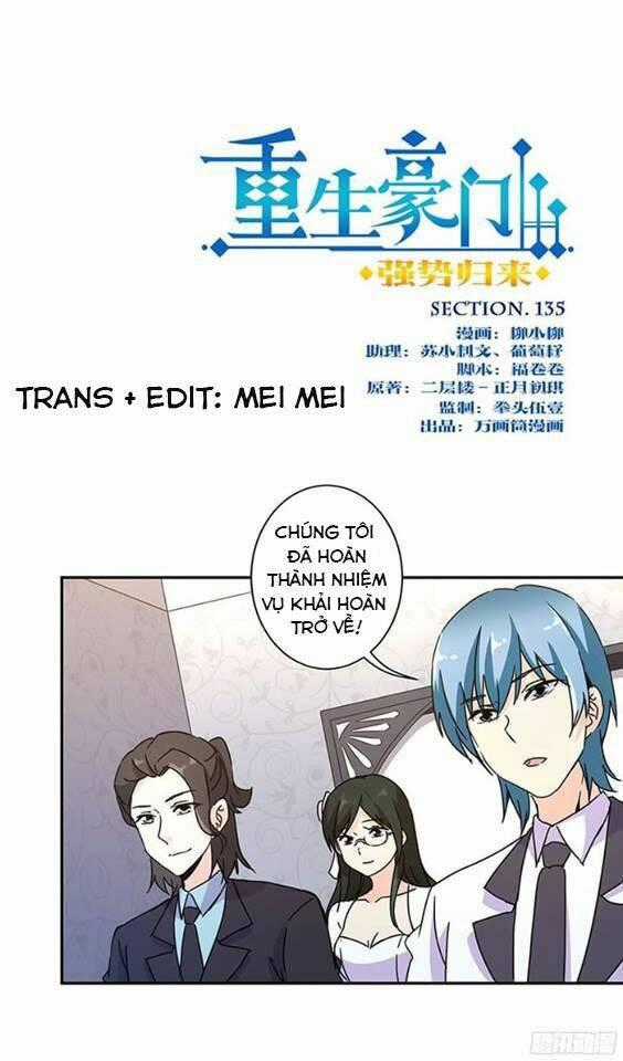 Trọng Sinh Chi Hao Môn Cường Thế Quy Lai Chapter 135 trang 0