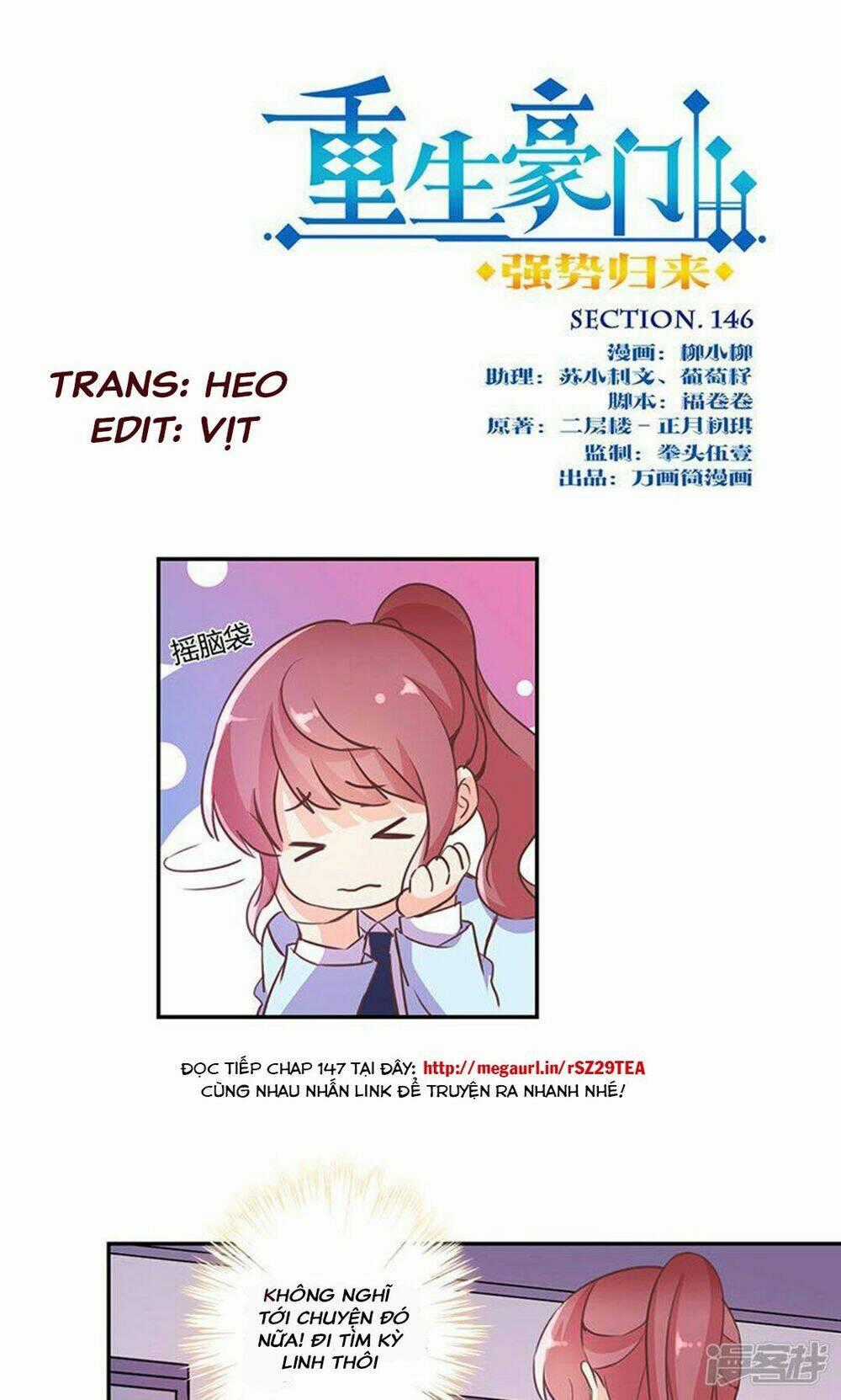 Trọng Sinh Chi Hao Môn Cường Thế Quy Lai Chapter 146 trang 1