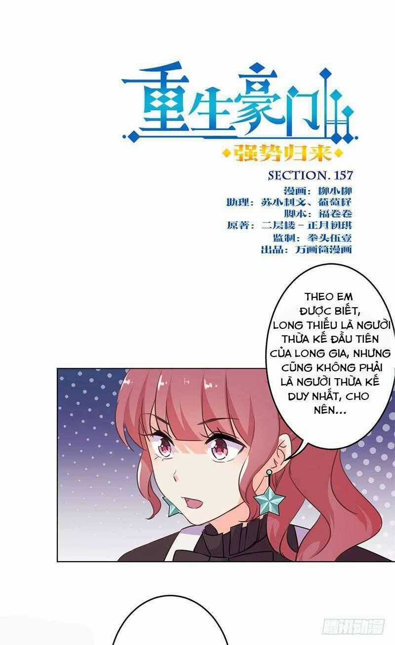 Trọng Sinh Chi Hao Môn Cường Thế Quy Lai Chapter 157 trang 0