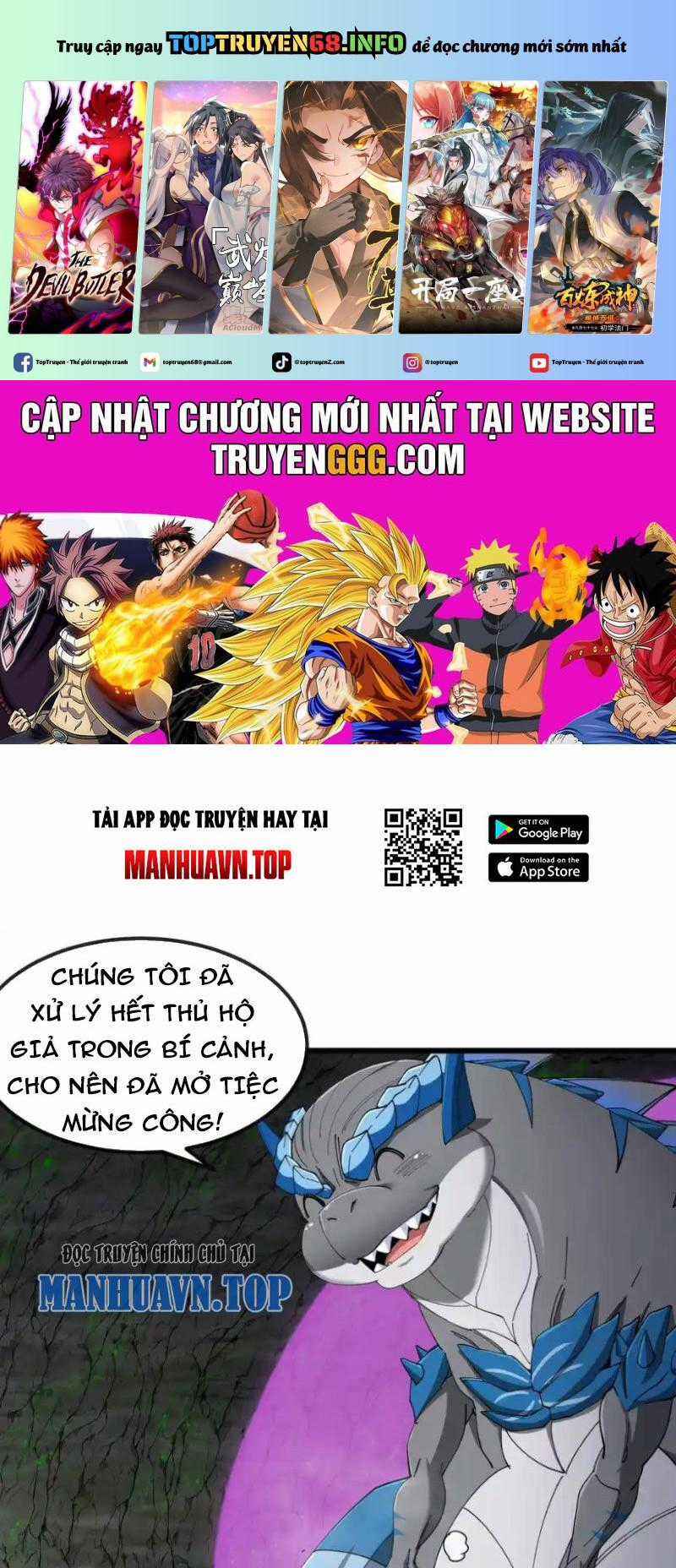 Trùng Sinh Thành Godzilla Chapter 160 trang 0