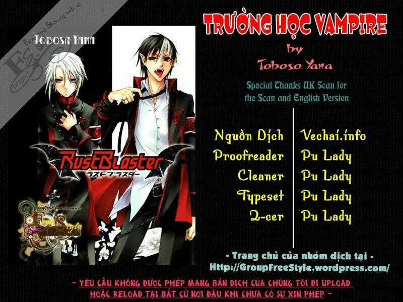 Trường Học Vampire Chapter 1 trang 1