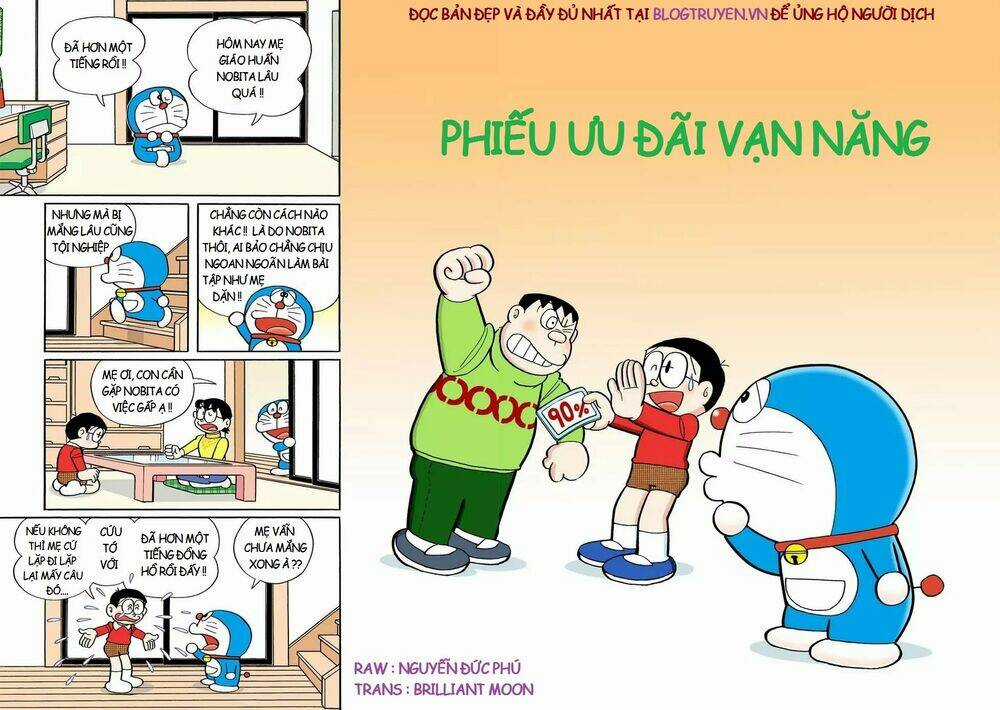 Truyện Ngắn Doraemon Mới Nhất Chapter 9 trang 0