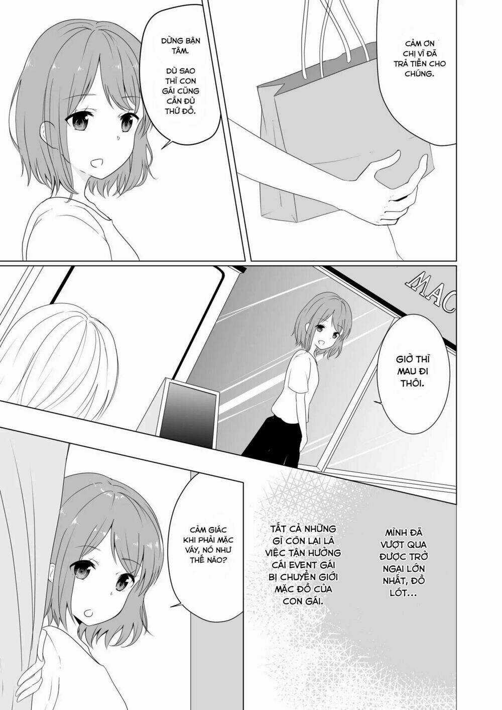 Ts Suki Na Danshi Ga Ts Shita Kara Zenryoku De Risou No Ts-Kko Wo Enjiru Yatsu Chapter 6 trang 1