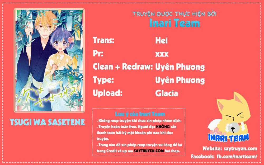 Tsugi Wa Sasetene Chapter 11 trang 1