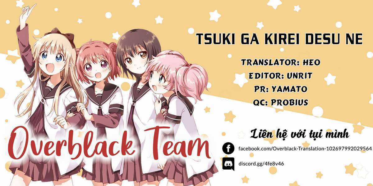 Tsuki ga Kirei Desu ne (Overblack Team) Chapter 12 trang 1