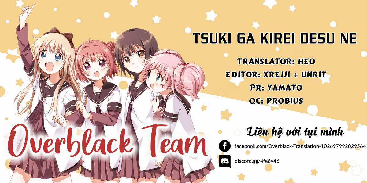 Tsuki ga Kirei Desu ne (Overblack Team) Chapter 2 trang 1