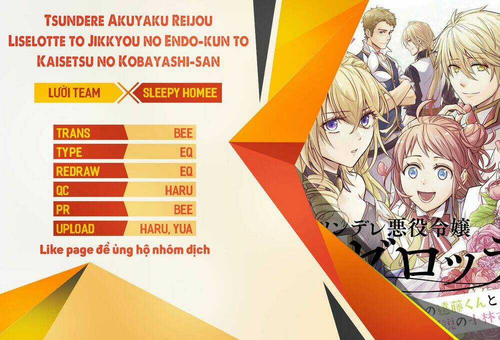 Tsundere Akuyaku Reijou Liselotte To Jikkyou No Endo-Kun To Kaisetsu No Kobayashi-San Chapter 5 trang 0