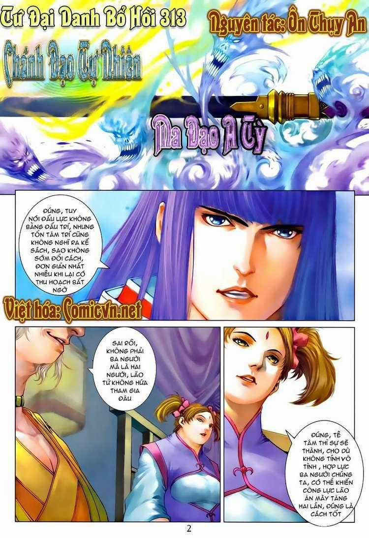 Tứ Đại Danh Bổ Chapter 313 trang 1