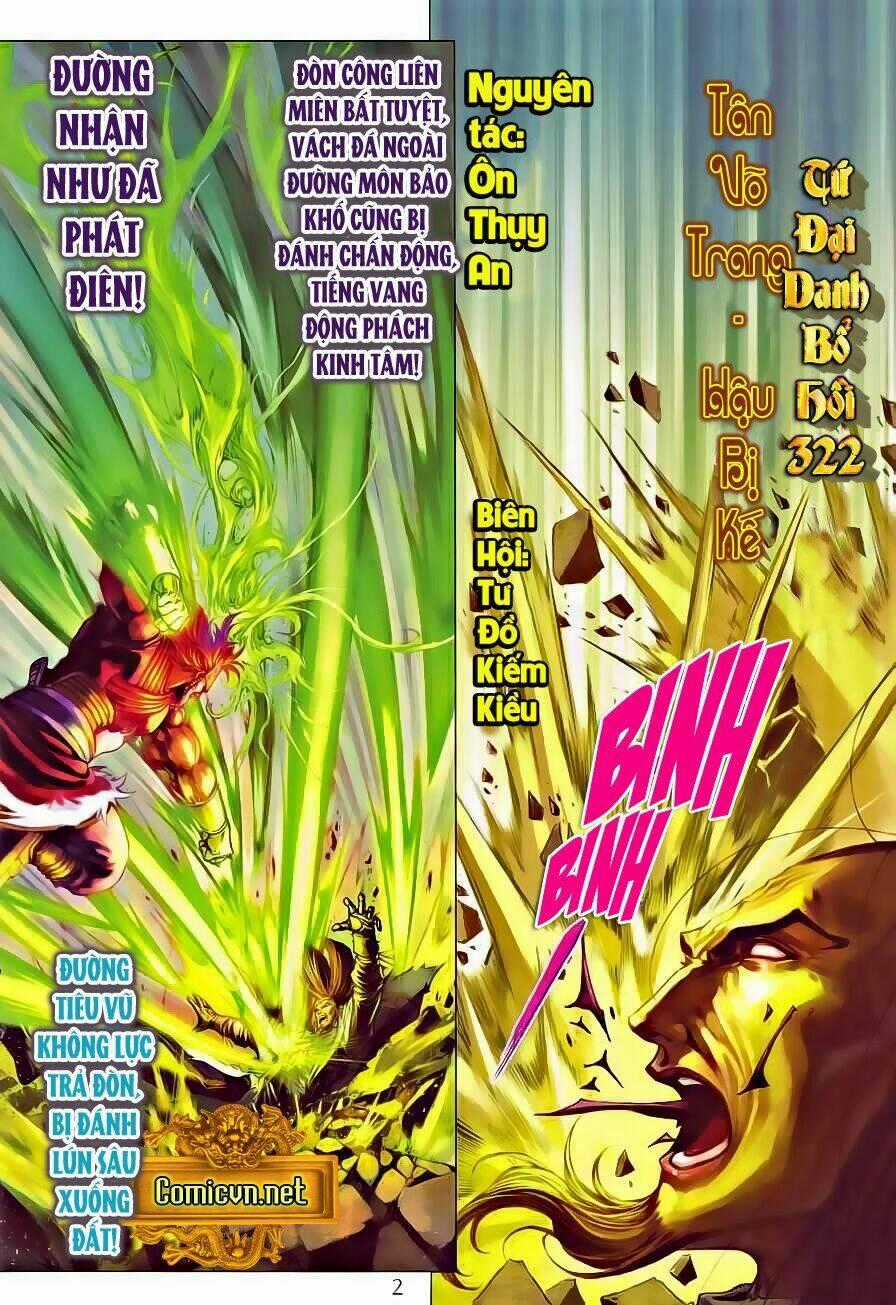 Tứ Đại Danh Bổ Chapter 322 trang 1