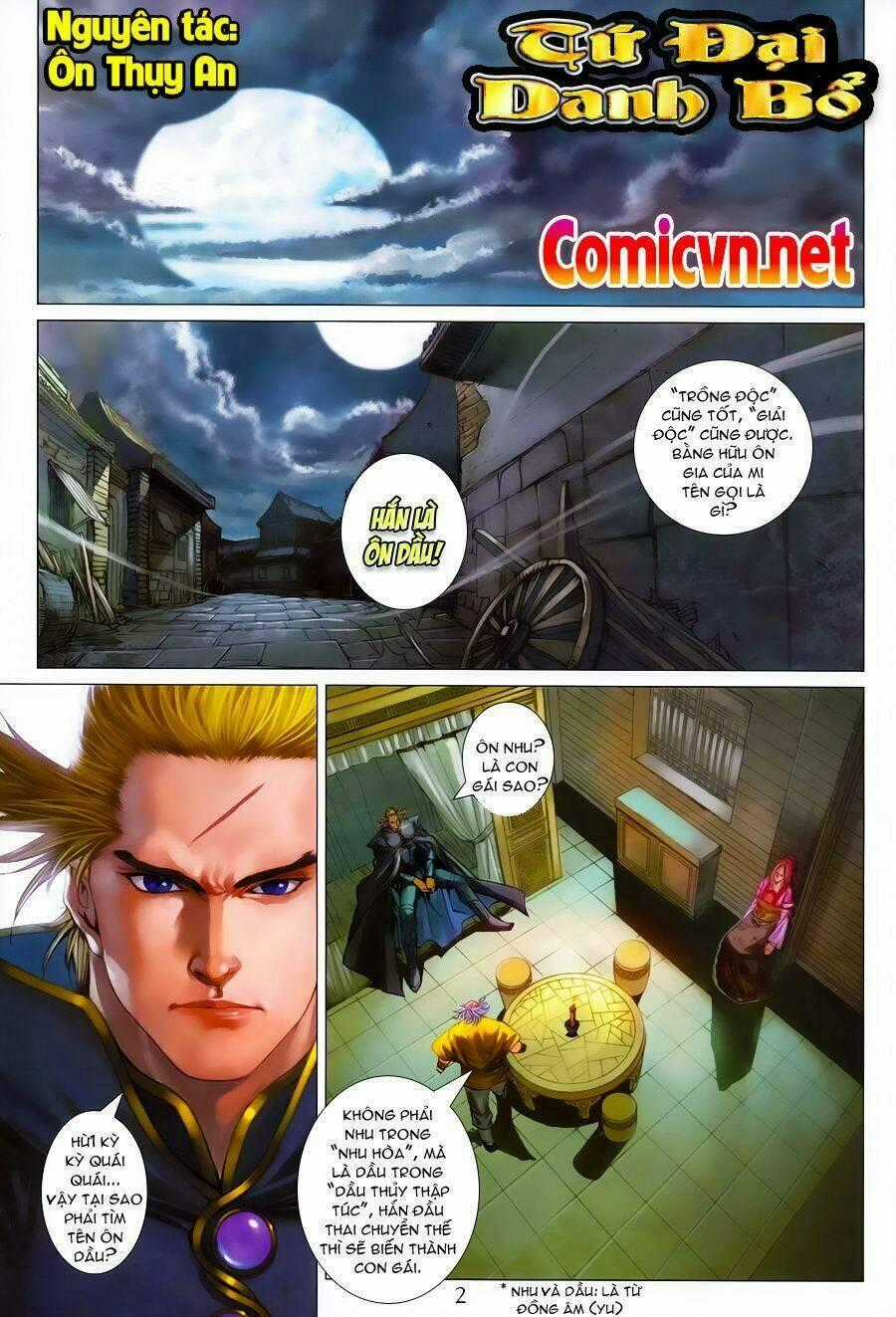 Tứ Đại Danh Bổ Chapter 350 trang 1