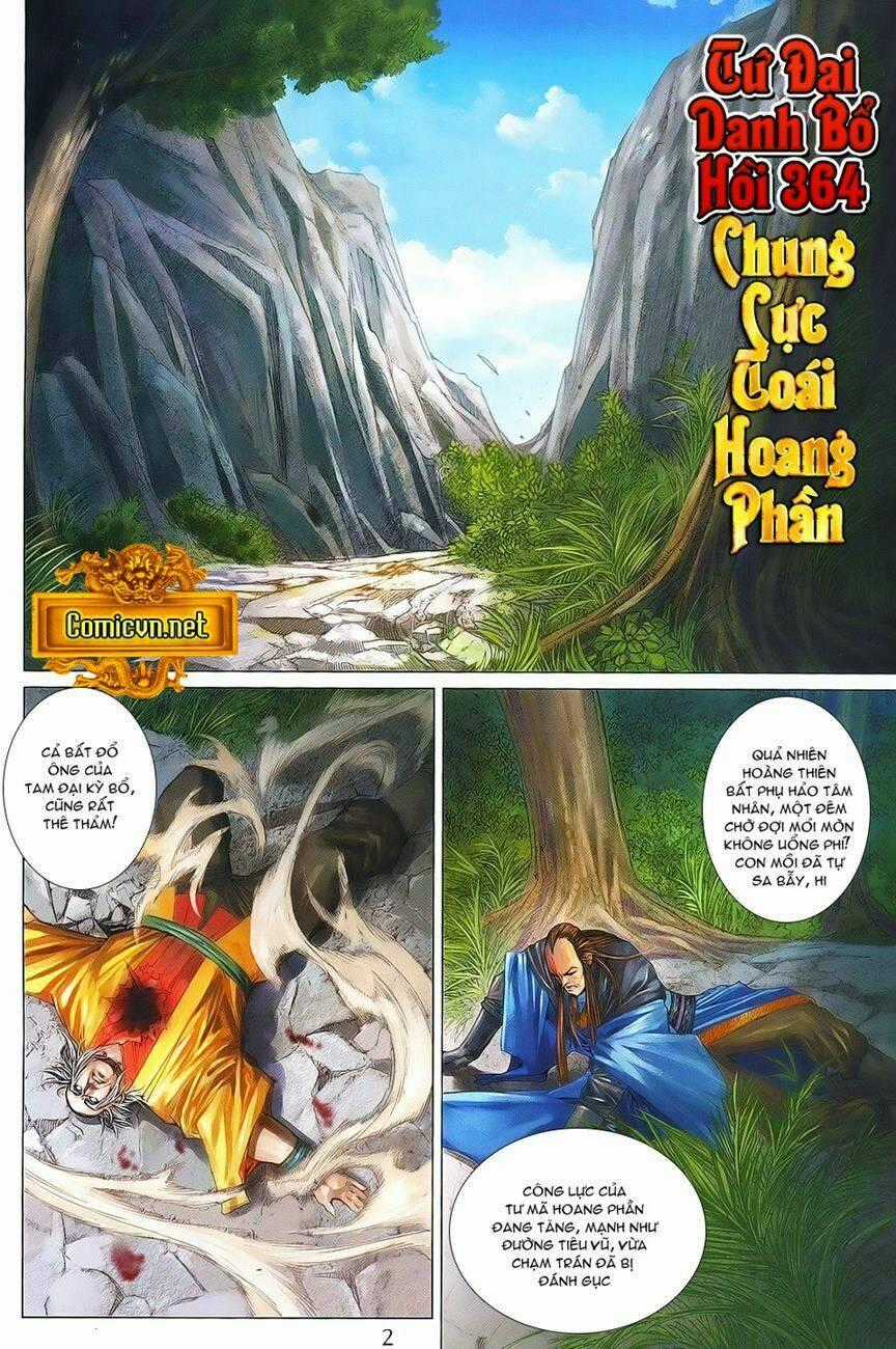 Tứ Đại Danh Bổ Chapter 364 trang 1