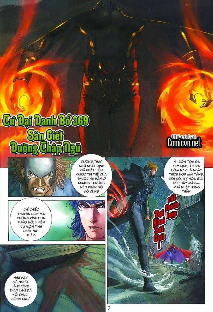 Tứ Đại Danh Bổ Chapter 369 trang 1