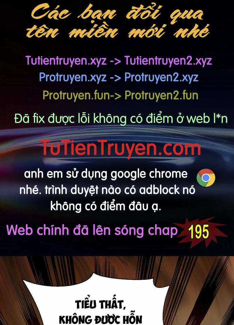 Tu Tiên Phải Dựa Vào Sugar Mommy Chapter 194 trang 0