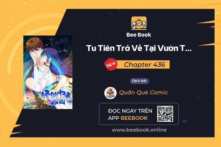 Tu Tiên Trở Về Tại Vườn Trường Chapter 436 trang 0