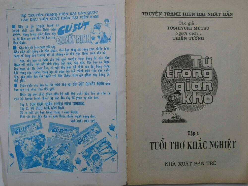 Từ Trong Gian Khó Chapter 1 trang 1