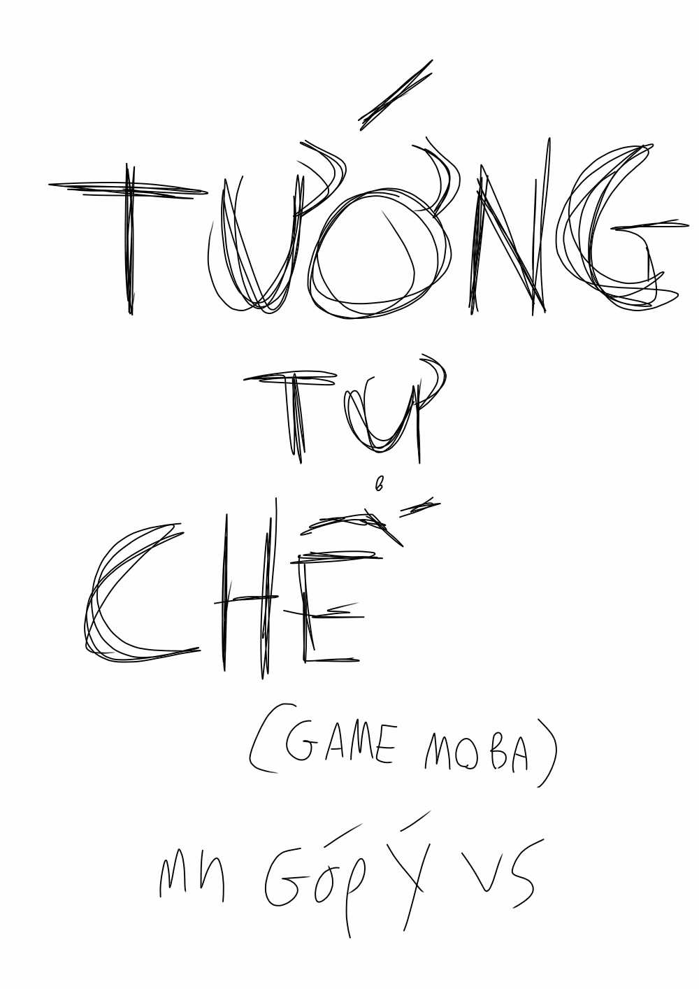 tướng tự chế (game moba) Chapter 1 trang 1