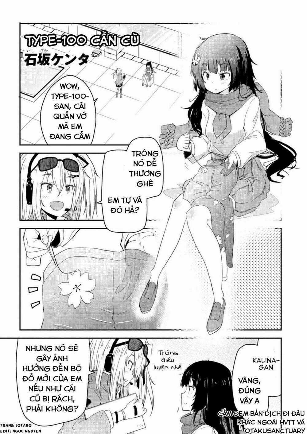 Tuyển Tập Doujinshi Girls' Frontline Chapter 11 trang 0