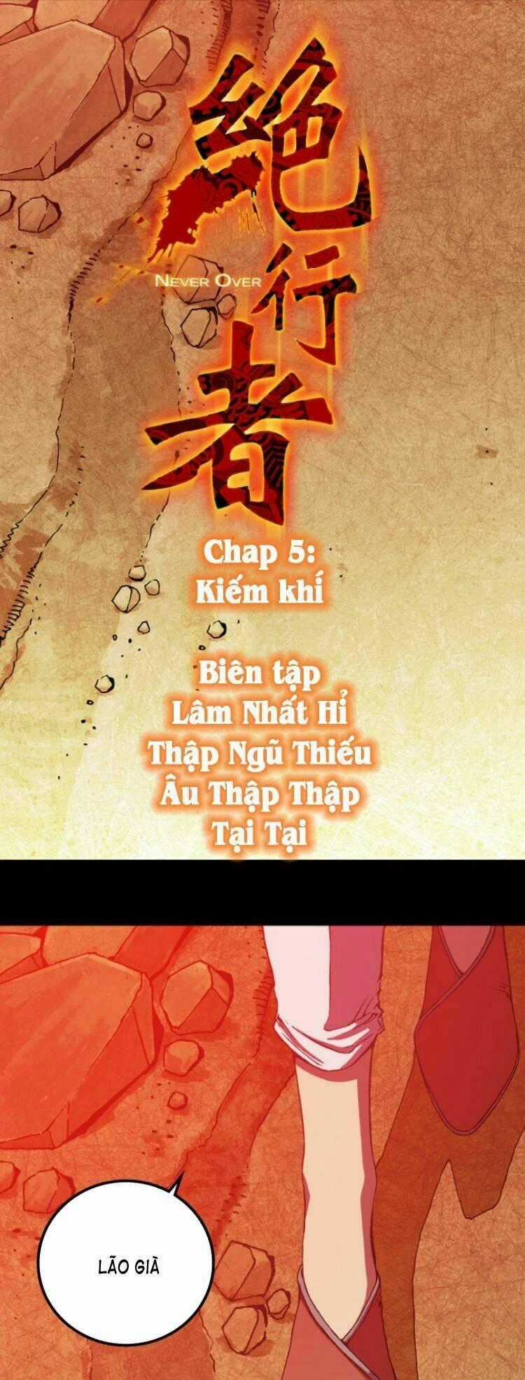 Tuyệt Hành Giả (Never Over) Chapter 5 trang 0