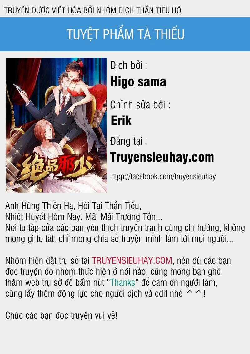 Tuyệt Phẩm Tà Thiếu Chapter 2 trang 0