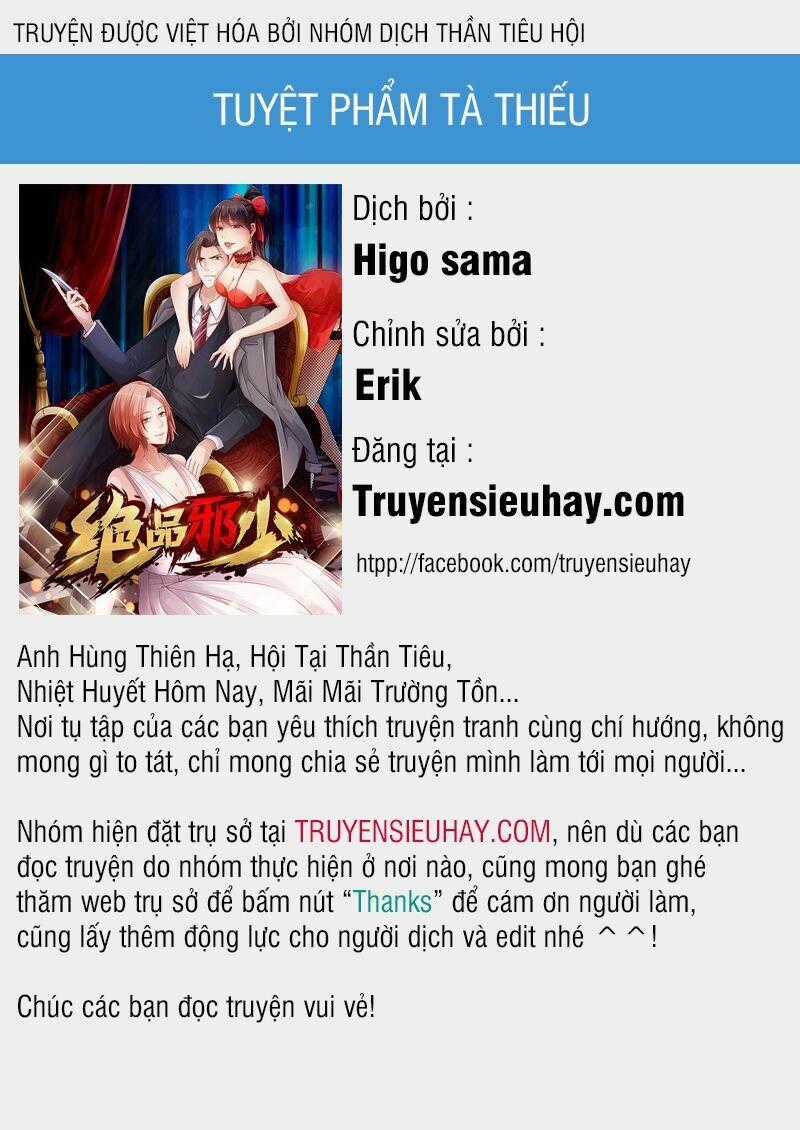 Tuyệt Phẩm Tà Thiếu Chapter 33 trang 0