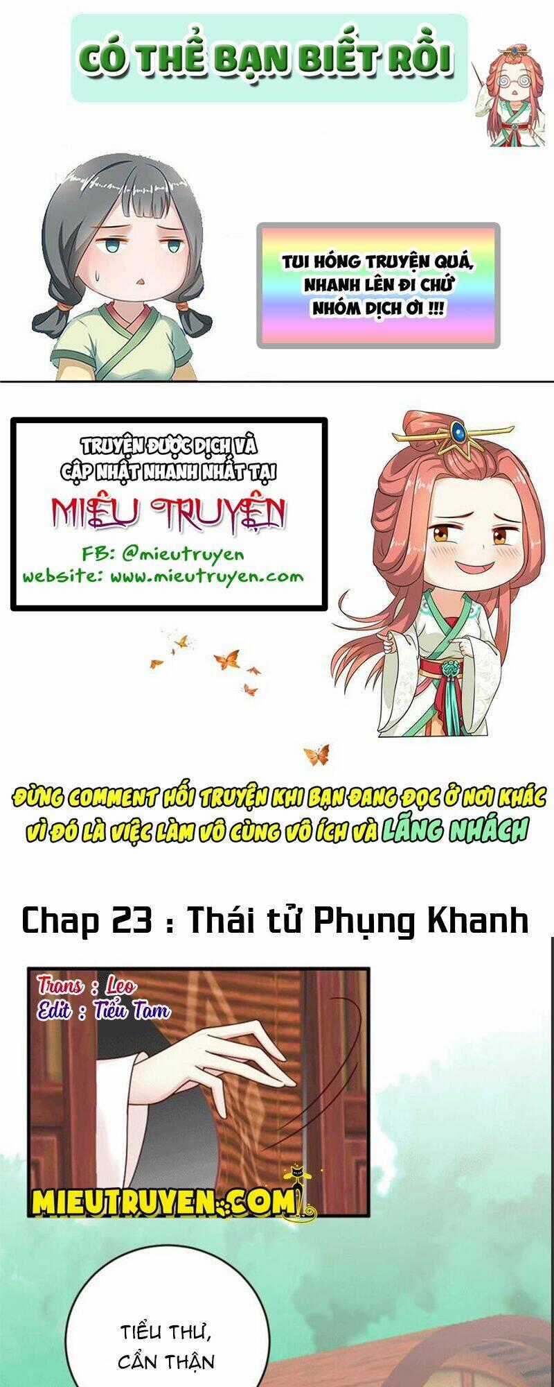 Tuyệt Thế Độc Phi Của Tà Vương Chapter 23 trang 0