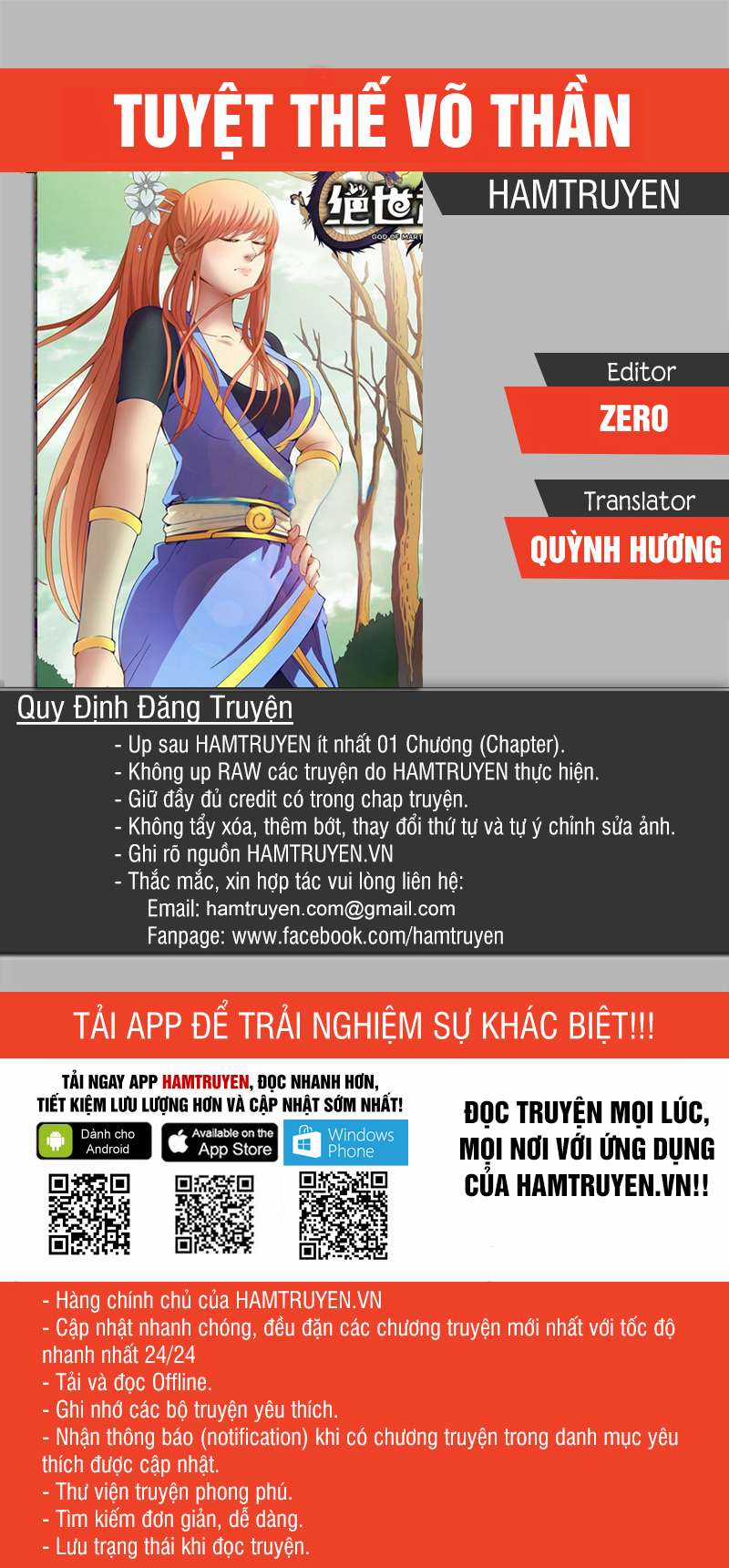 Tuyệt Thế Võ Thần Chapter 0 trang 0