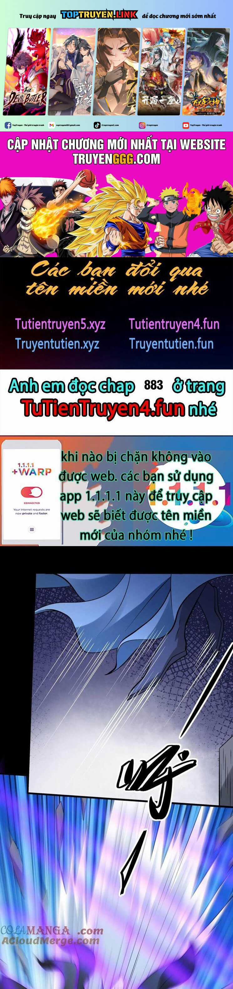 Tuyệt Thế Võ Thần Chapter 882 trang 1