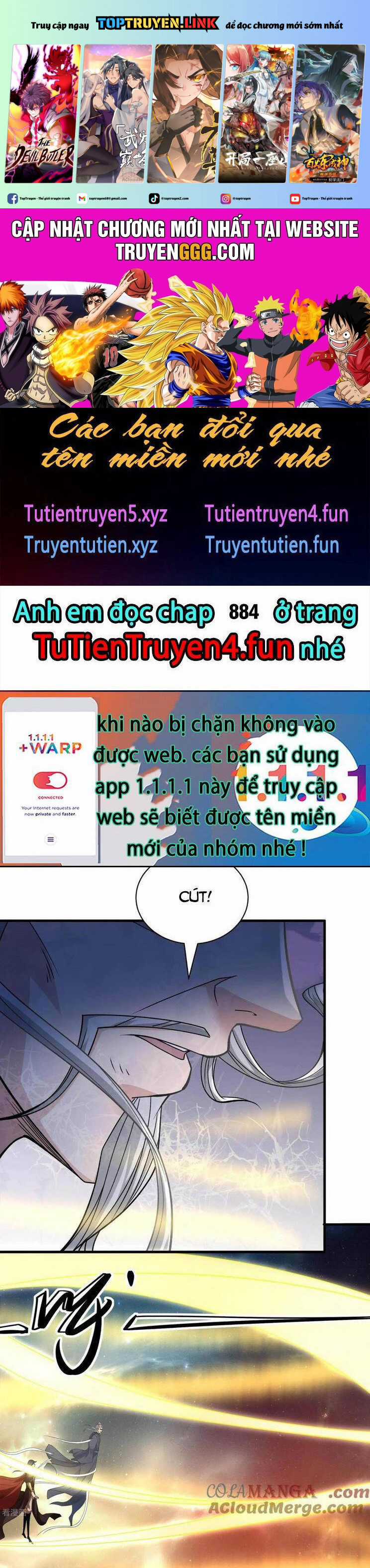 Tuyệt Thế Võ Thần Chapter 883 trang 1