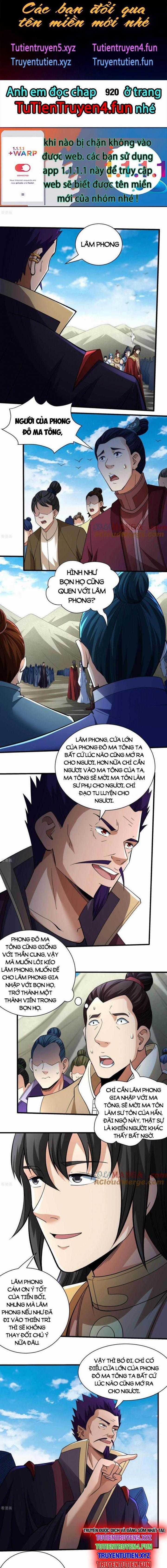 Tuyệt Thế Võ Thần Chapter 919 trang 1