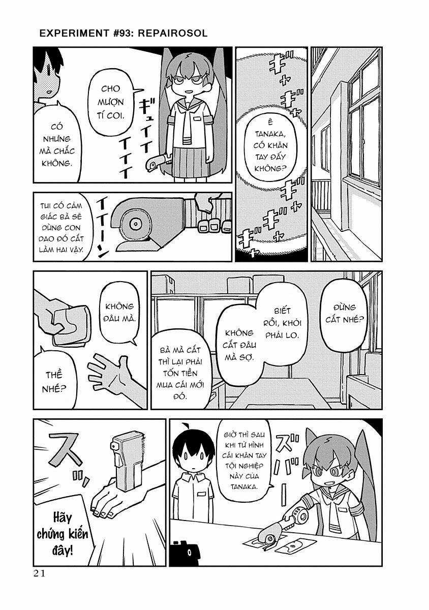 Ueno-San Wa Bukiyou Chapter 93 trang 1