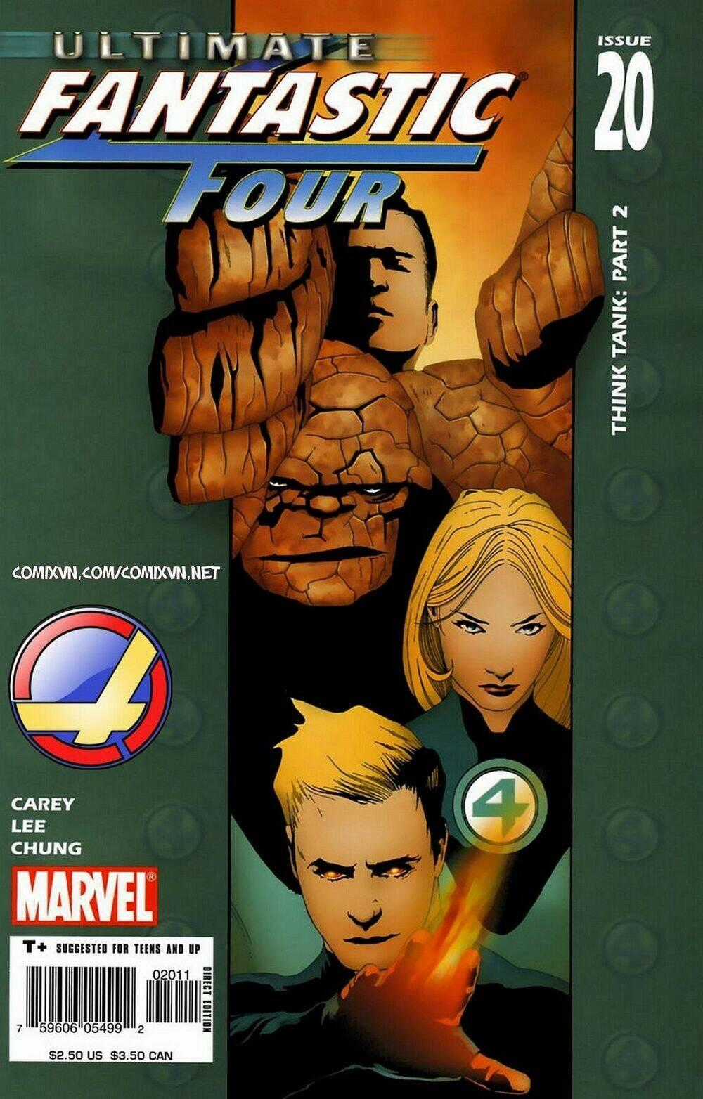 Ultimate Fantastic Four Chapter 20 trang 0