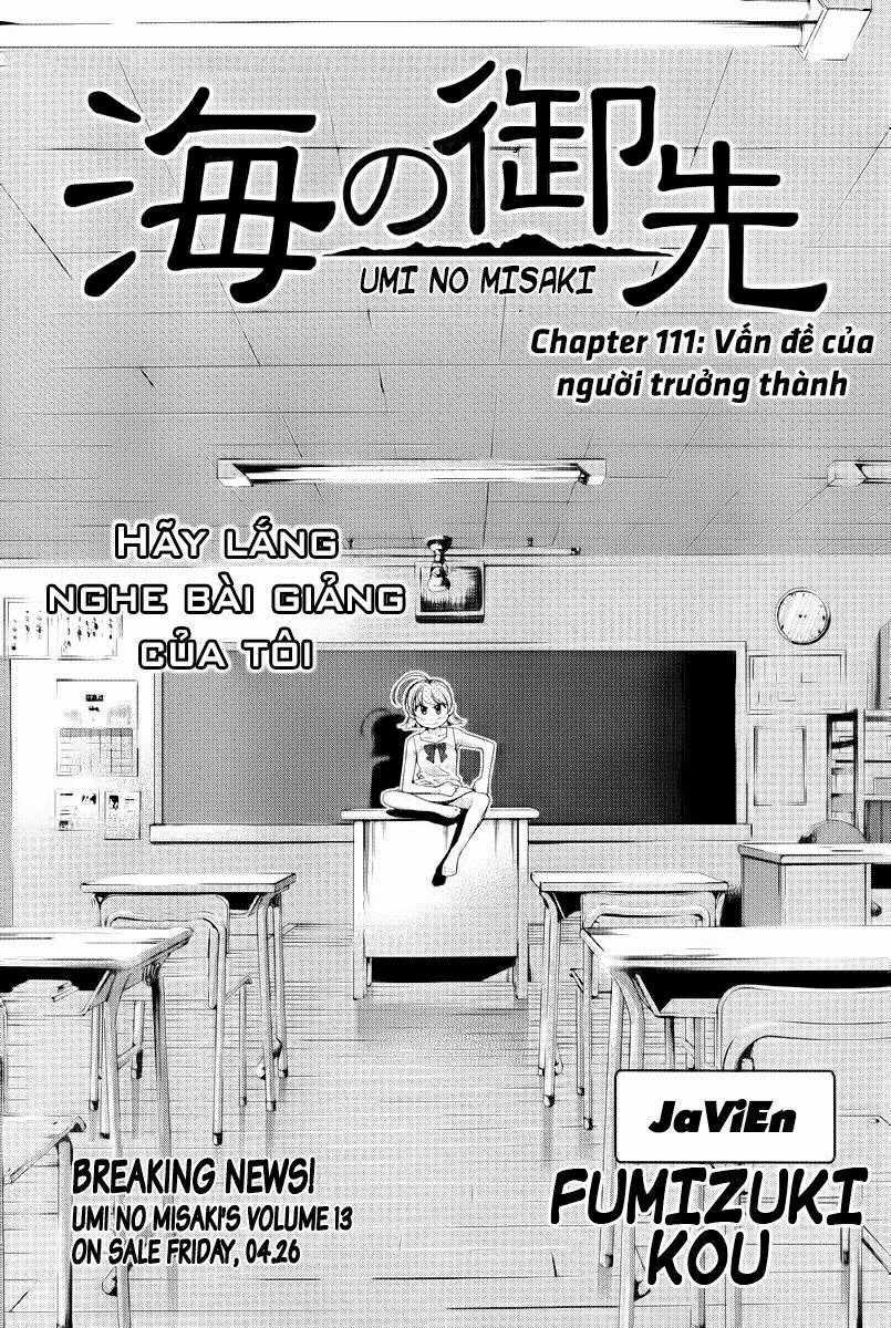 Umi no Misaki Chapter 111 trang 1