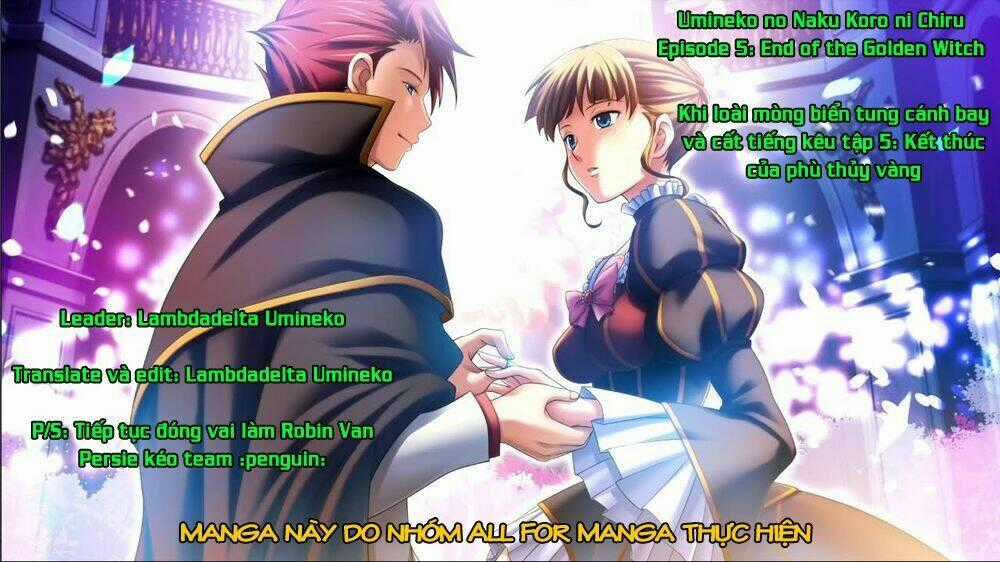 Umineko No Naku Koro Ni Chiru Ep 5: End Of The Golden Witch Chapter 2 trang 0