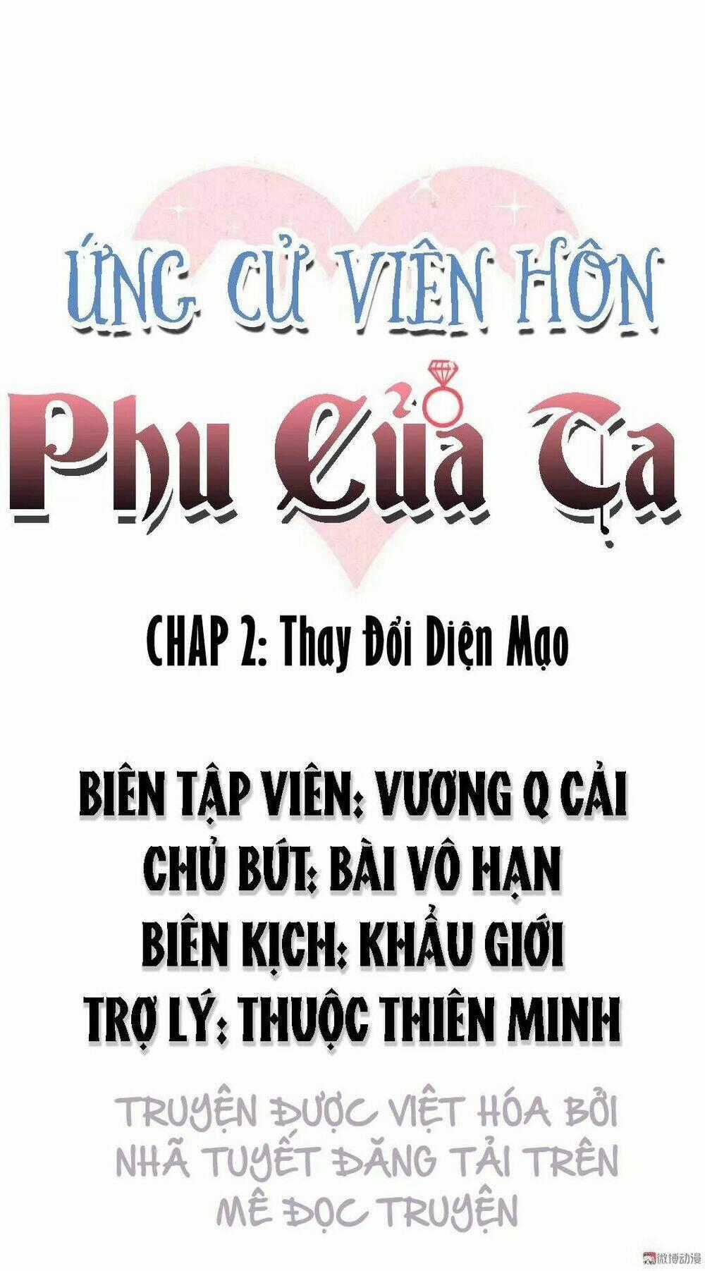 Ứng Cử Viên Hôn Phu Của Ta Chapter 2 trang 1