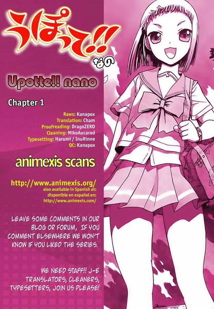 Upotte!! Nano Chapter 1 trang 0