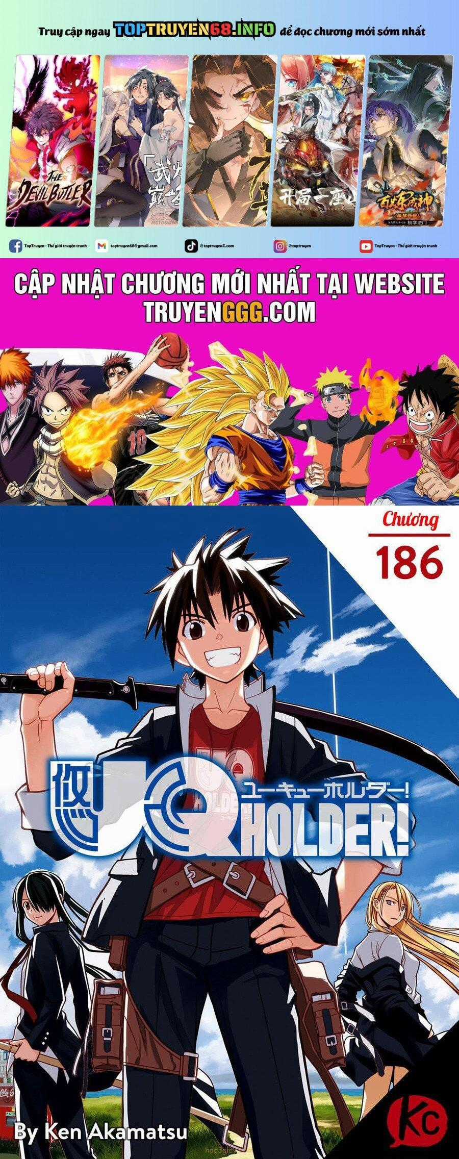 Uq Holder Chapter 186 trang 0