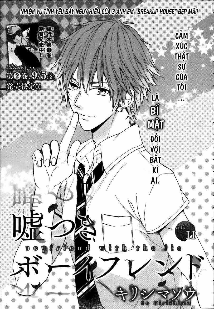 Usotsuki Boyfriend Chapter 12 trang 1