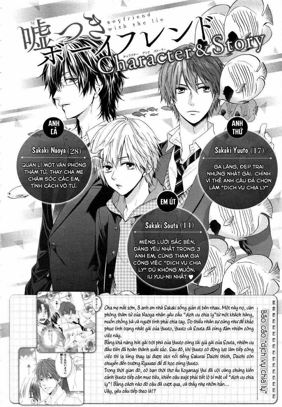 Usotsuki Boyfriend Chapter 13 trang 0