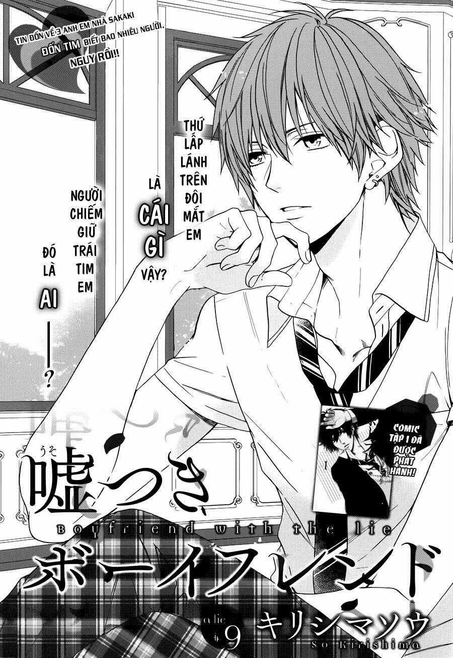 Usotsuki Boyfriend Chapter 9 trang 1