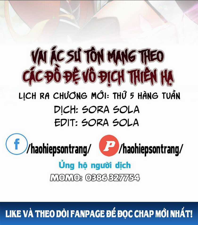 Vai Ác Sư Tôn Mang Theo Các Đồ Đệ Vô Địch Thiên Hạ, Nhân Vật Phản Diện Sư Tôn Ta Mang Theo Các Đồ Đệ Vô Địch Chapter 1 trang 1