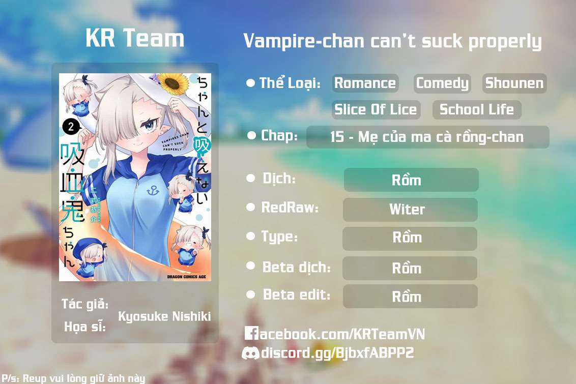 Vampire-Chan Can't Suck Properly Chapter 15 trang 0