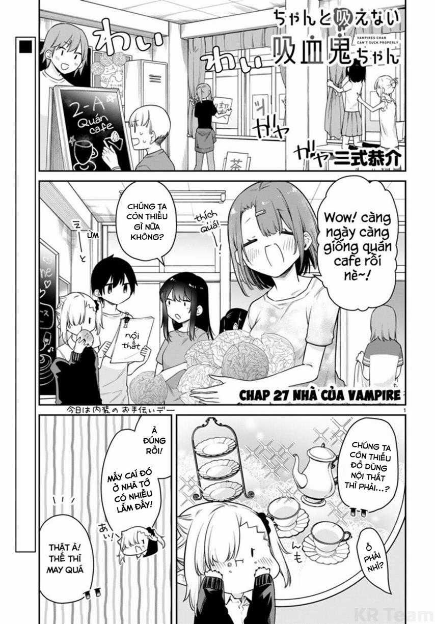 Vampire-Chan Can't Suck Properly Chapter 27 trang 1