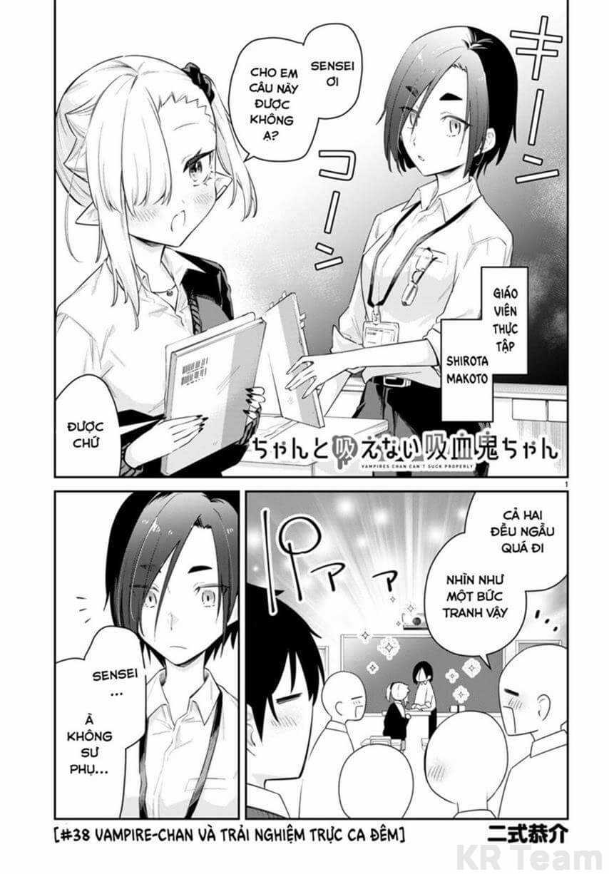 Vampire-Chan Can't Suck Properly Chapter 38 trang 1