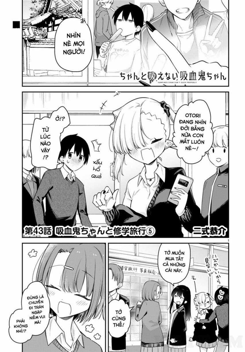 Vampire-Chan Can't Suck Properly Chapter 43 trang 1