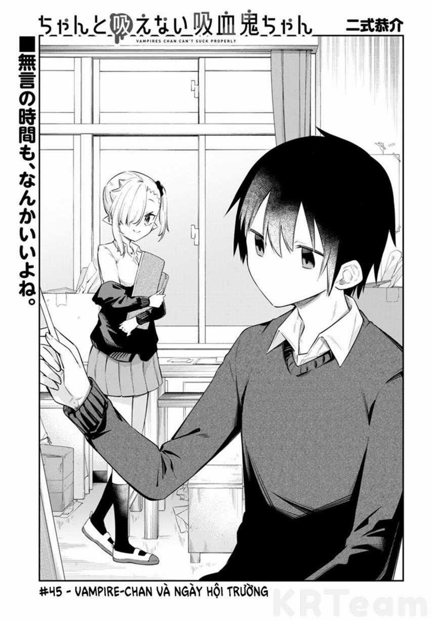 Vampire-Chan Can't Suck Properly Chapter 45 trang 1