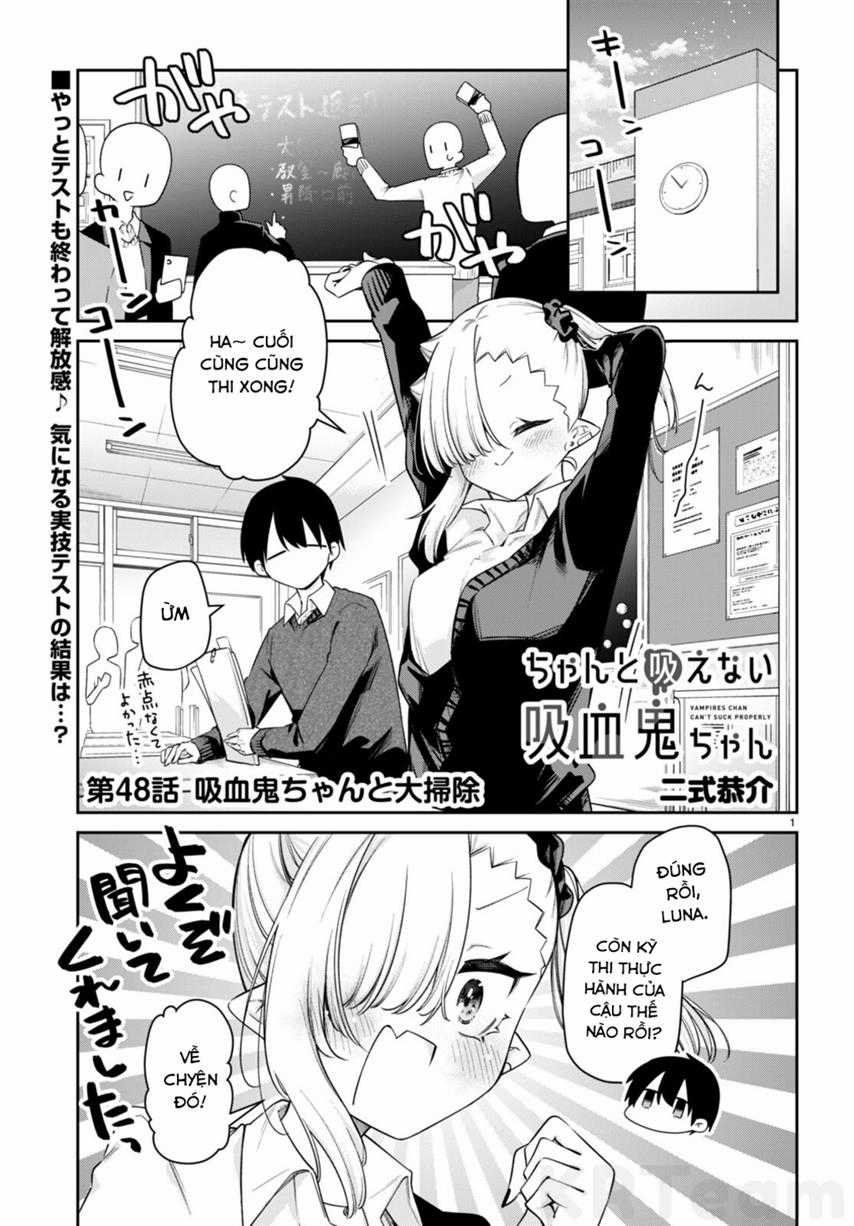 Vampire-Chan Can't Suck Properly Chapter 48 trang 1