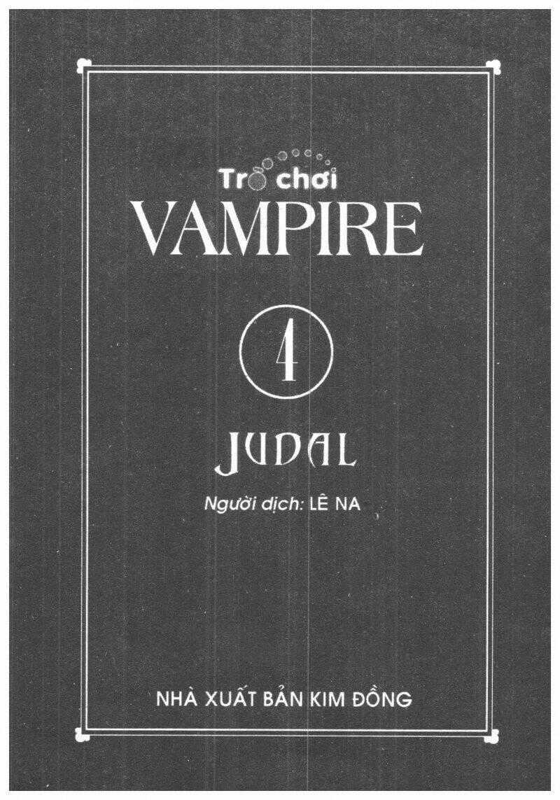 Vampire Game Chapter 4 trang 1