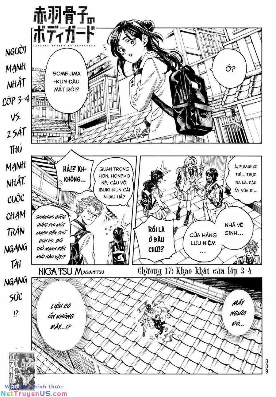 Vệ Sĩ Của Akabane Honeko Chapter 17 trang 1