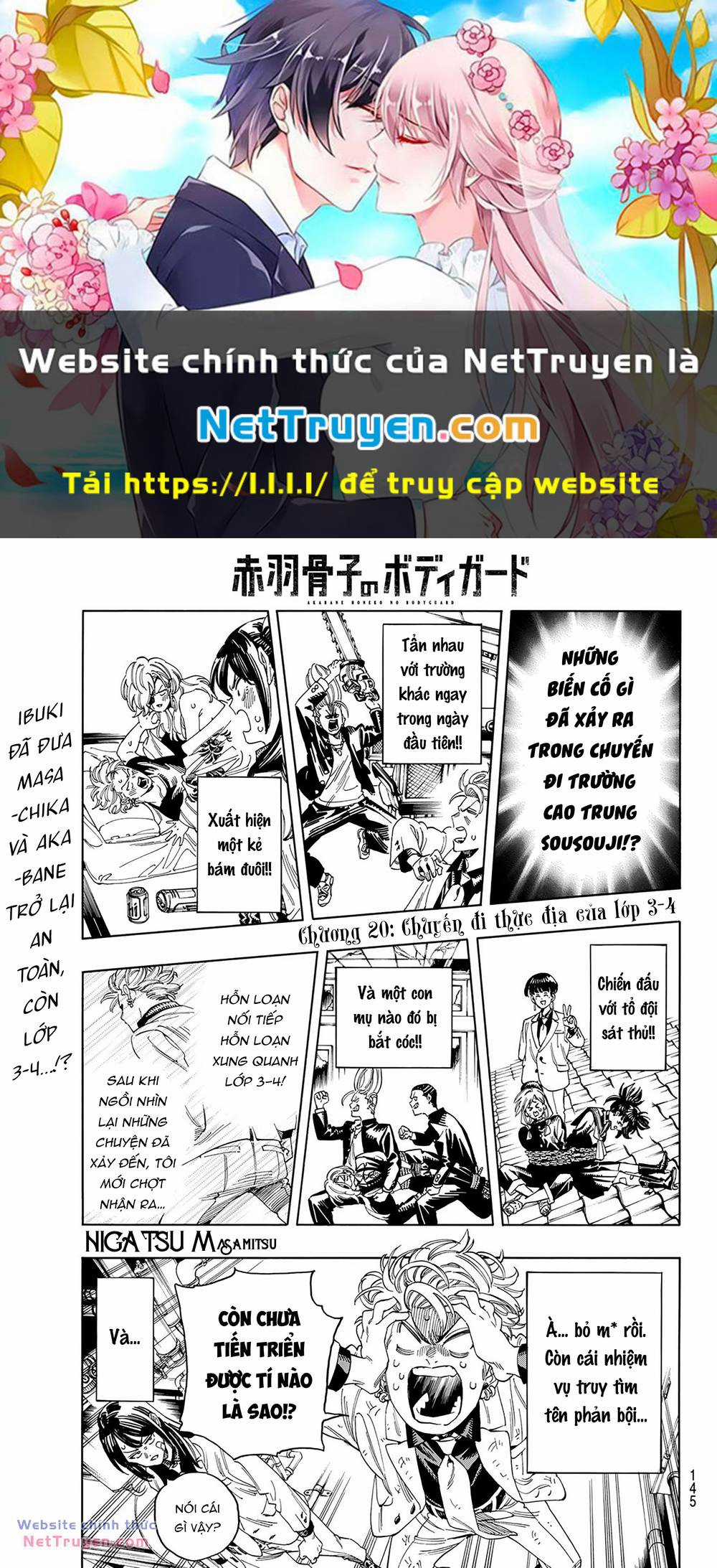 Vệ Sĩ Của Akabane Honeko Chapter 20 trang 1