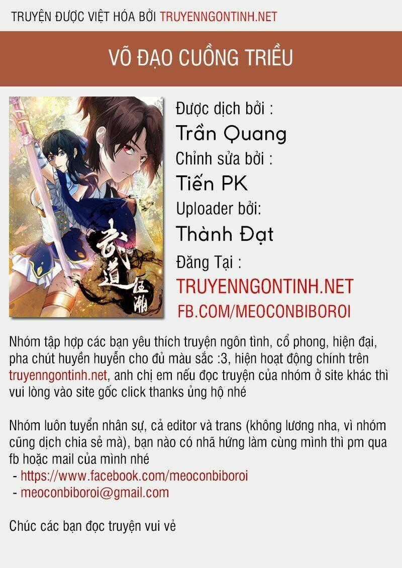 Võ Đạo Cuồng Triều Chapter 2 trang 0